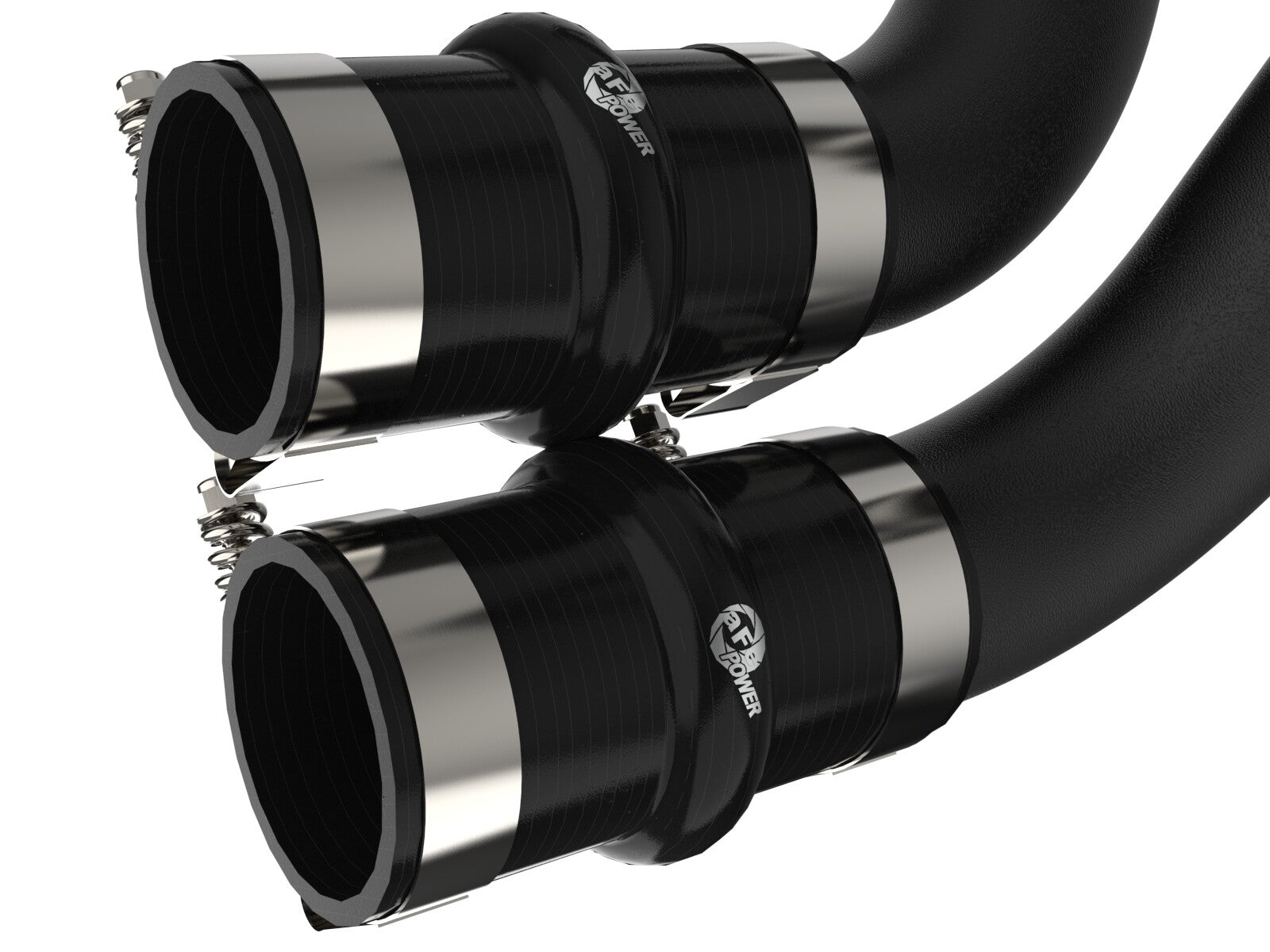 BladeRunner 3 Inch Aluminum Hot Charge Pipe Black Ford F-150/Raptor 21-26 V6-3.5L Twin Turbo