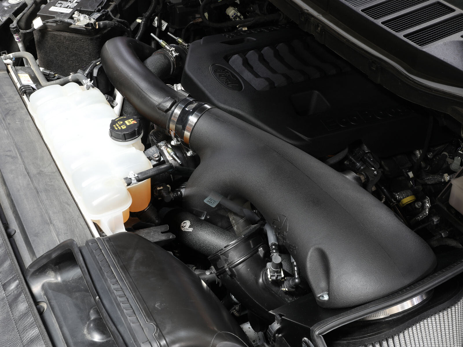 BladeRunner 3 Inch Aluminum Hot Charge Pipe Black Ford F-150/Raptor 21-26 V6-3.5L Twin Turbo
