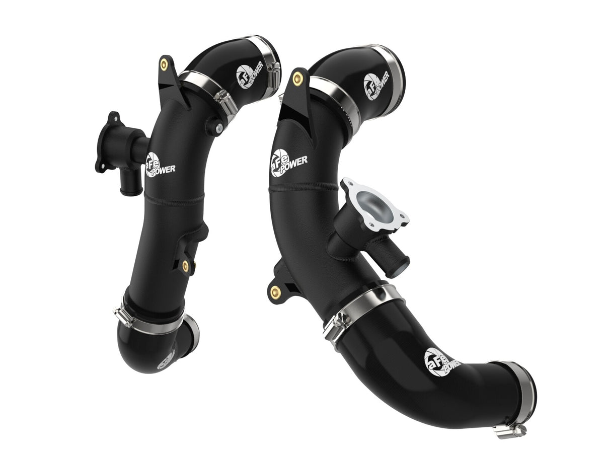 BladeRunner 2-1/2 Inch Aluminum Hot Charge Pipe Black Toyota Tundra 22-26 V6-3.4L Twin Turbo