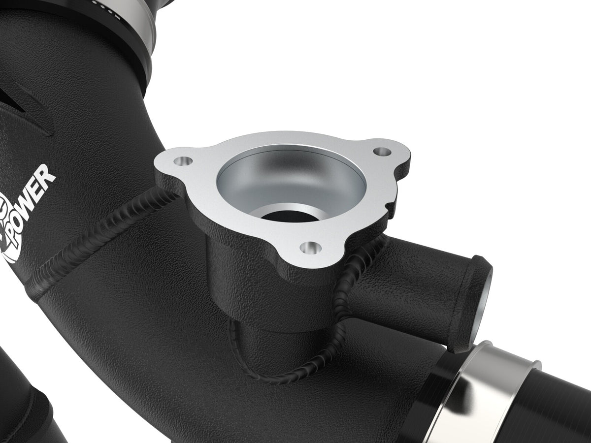 BladeRunner 2-1/2 Inch Aluminum Hot Charge Pipe Black Toyota Tundra 22-26 V6-3.4L Twin Turbo