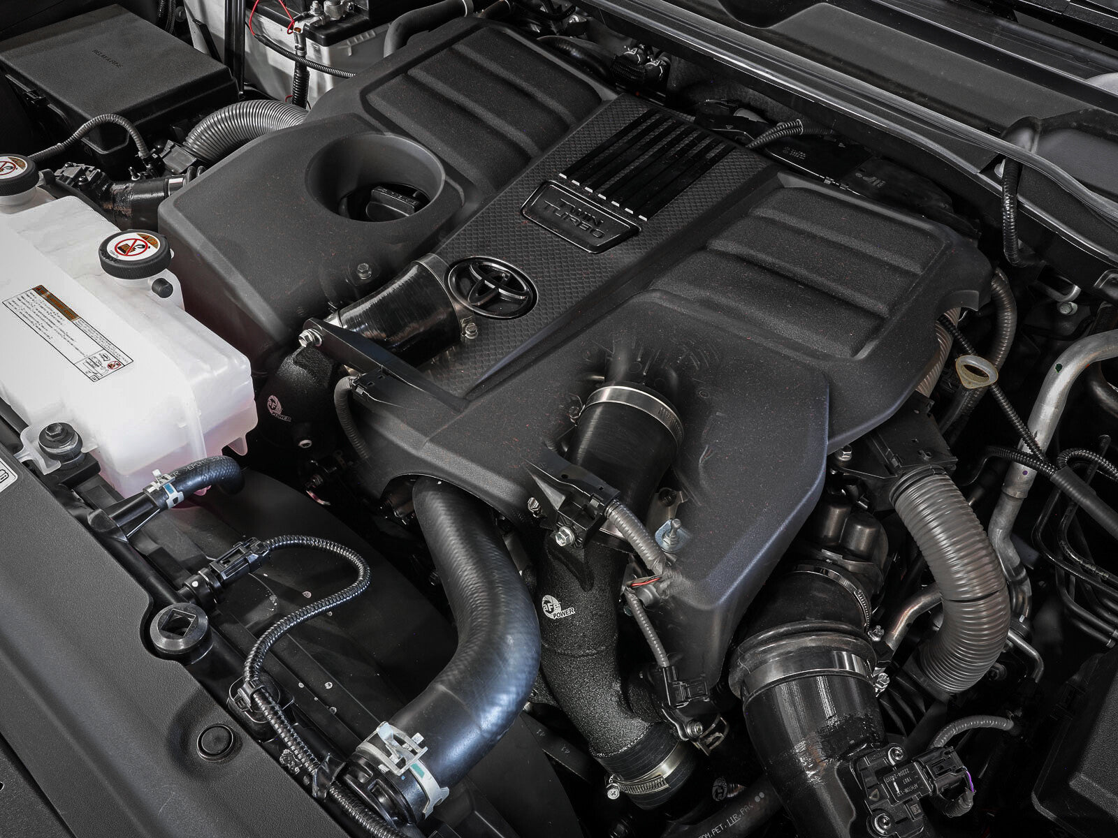 BladeRunner 2-1/2 Inch Aluminum Hot Charge Pipe Black Toyota Tundra 22-26 V6-3.4L Twin Turbo