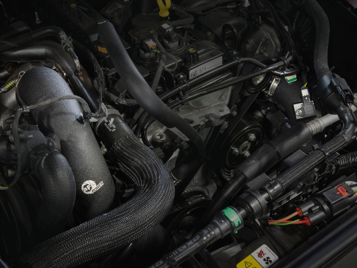 BladeRunner 3 Inch Aluminum Hot Charge Pipe Black Ford Bronco 21-24/Ranger 2024 L4-2.3L Turbo