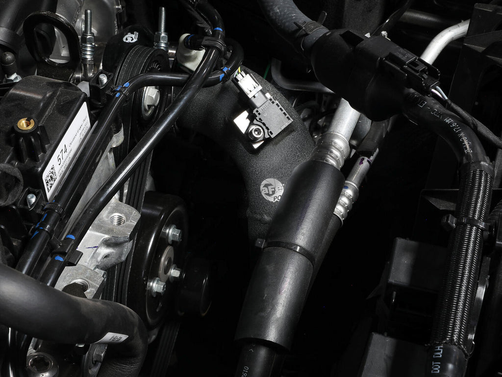 BladeRunner 3 Inch Aluminum Cold Charge Pipe Black Ford Bronco 21-24/Ranger 2024 L4-2.3L Turbo