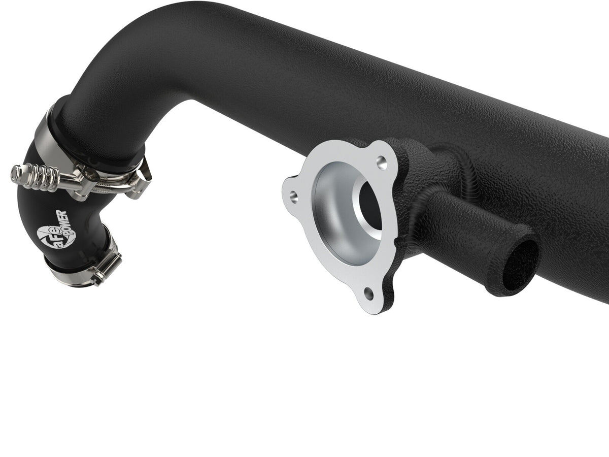 BladeRunner 2-1/4 Inch and 2-3/4 Inch Aluminum Hot and Cold Charge Pipe Kit Black Ford Bronco 21-26 V6-2.7L Twin Turbo