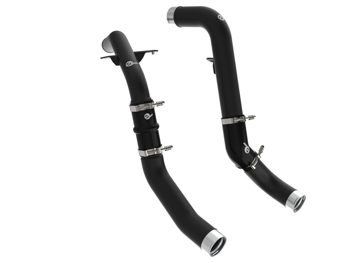 BladeRunner 2-1/2 Inch and 3 Inch Aluminum Hot and Cold Charge Pipe Kit Black Ram 1500 20-23 V6-3.0L Turbo Diesel