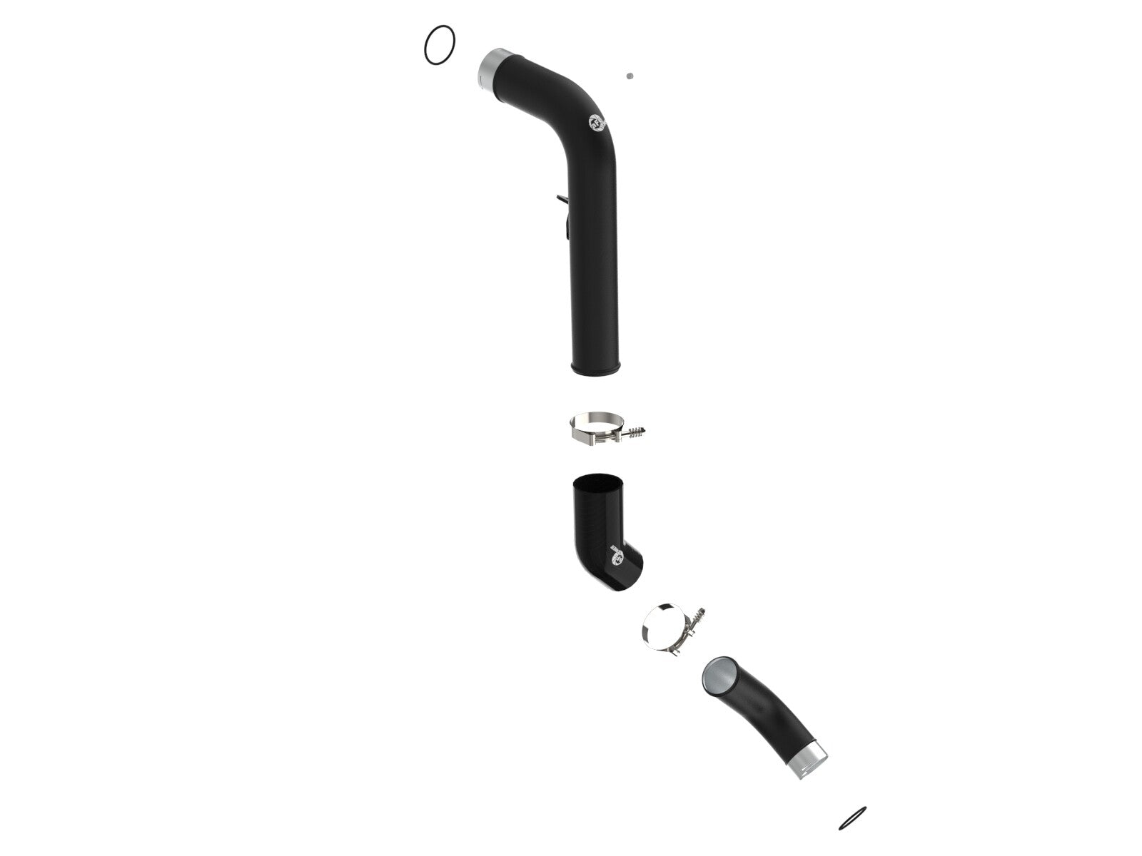 BladeRunner 3 Inch Aluminum Cold Charge Pipe Black Ram 1500 20-22 V6-3.0L Turbo Diesel