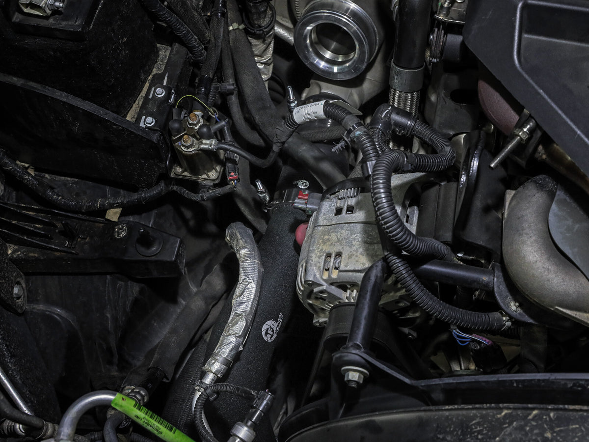 BladeRunner Aluminum Hot and Cold Charge Pipe Kit Black Ram Diesel Trucks 19-23 L6-6.7L Turbo Diesel
