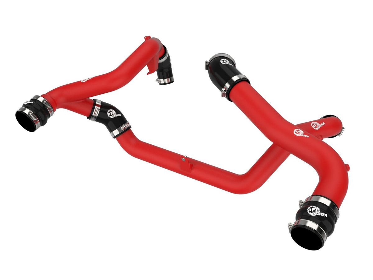 BladeRunner 2-1/4 Inch to 2-3/4 Inch Aluminum Hot Charge Pipe Black Ford Explorer St 22-24 V6-3.0L Twin Turbo