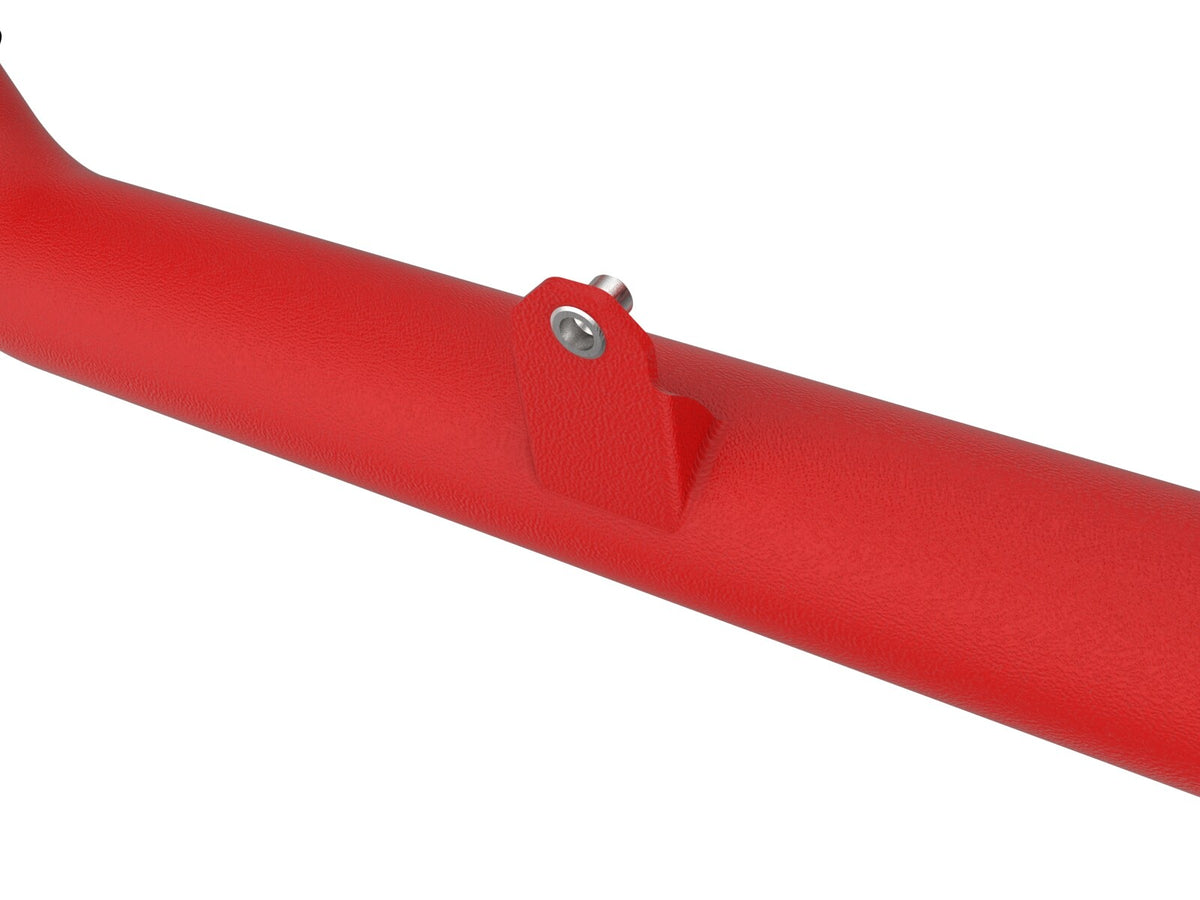 BladeRunner 2-1/4 Inch to 2-3/4 Inch Aluminum Hot Charge Pipe Black Ford Explorer St 22-24 V6-3.0L Twin Turbo