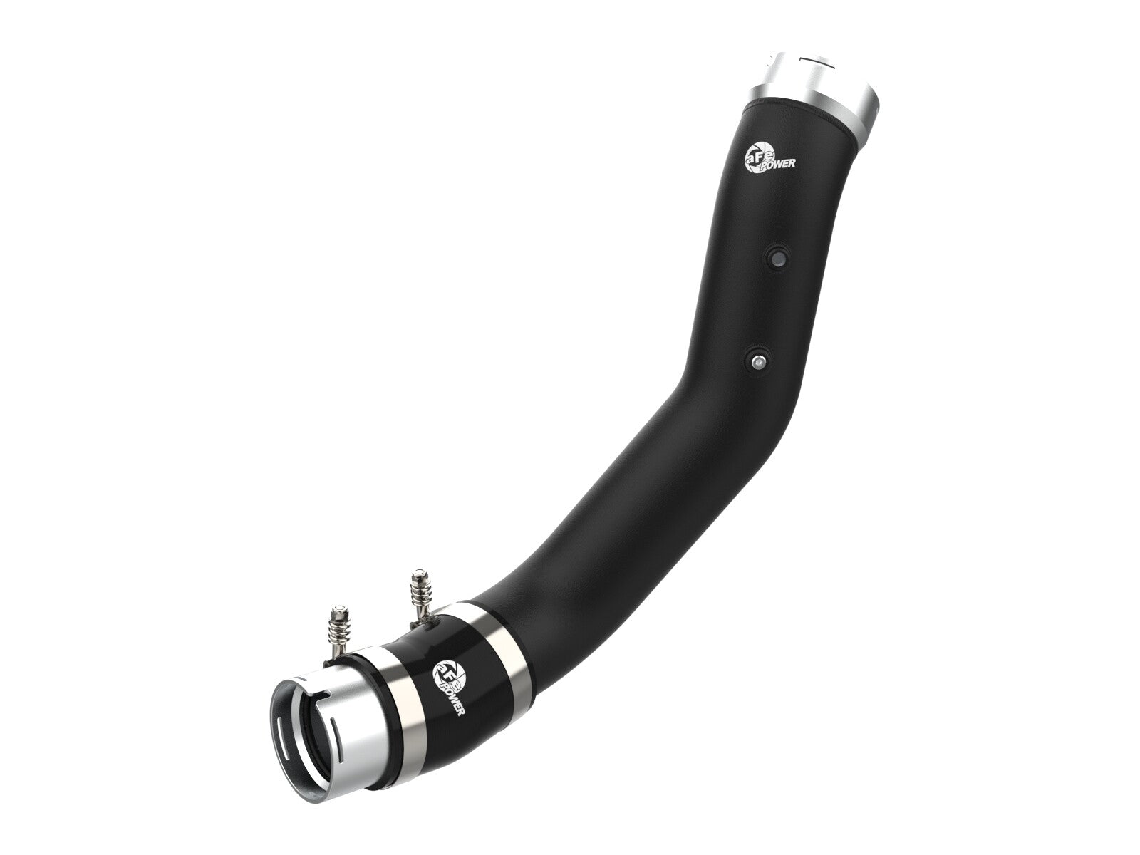 BladeRunner 3-1/2 Inch Aluminum Cold Charge Pipe Black GM Diesel Trucks 24-26 V8-6.6L Turbo Diesel L5P