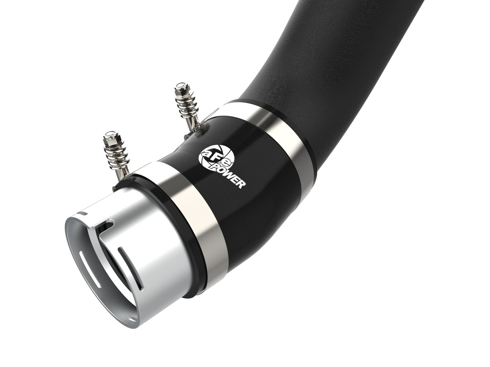 BladeRunner 3-1/2 Inch Aluminum Cold Charge Pipe Black GM Diesel Trucks 24-26 V8-6.6L Turbo Diesel L5P