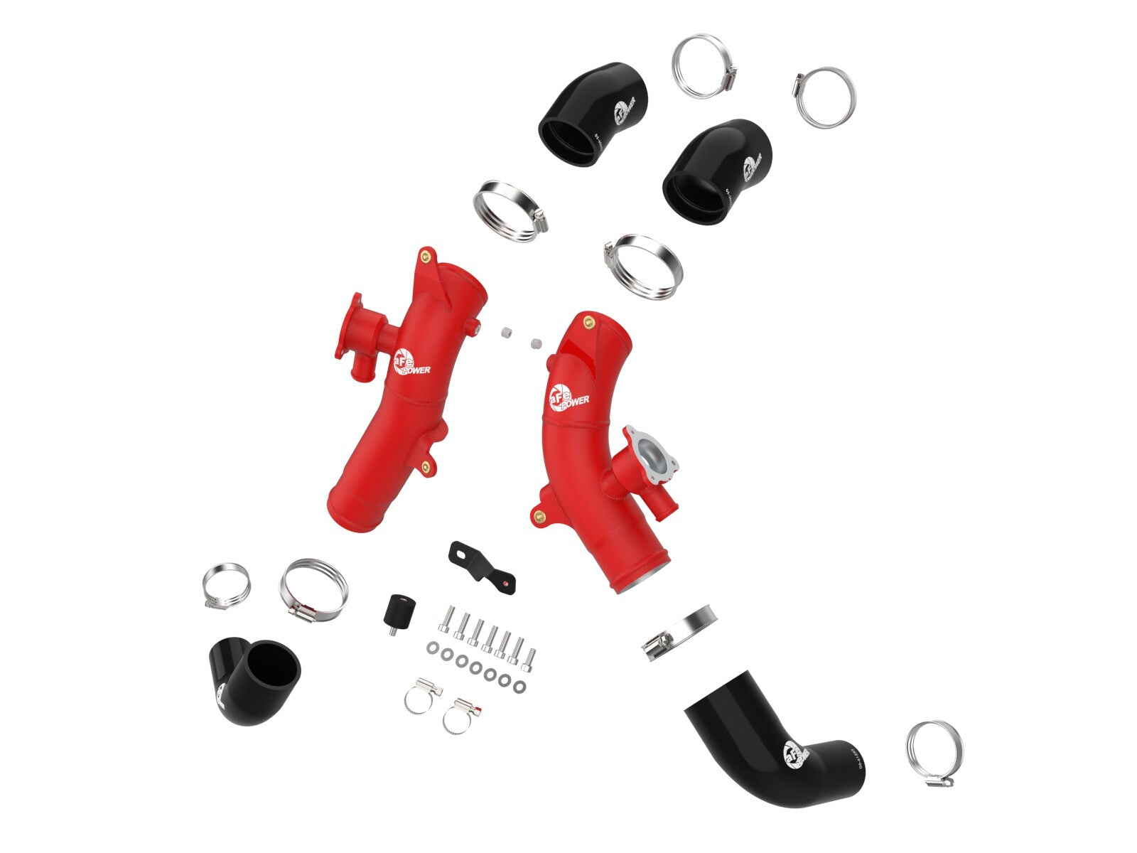 BladeRunner 2-1/2 Inch Aluminum Hot Charge Pipe Black Toyota Sequoia 23-26 V6-3.4L Twin Turbo Hybrid