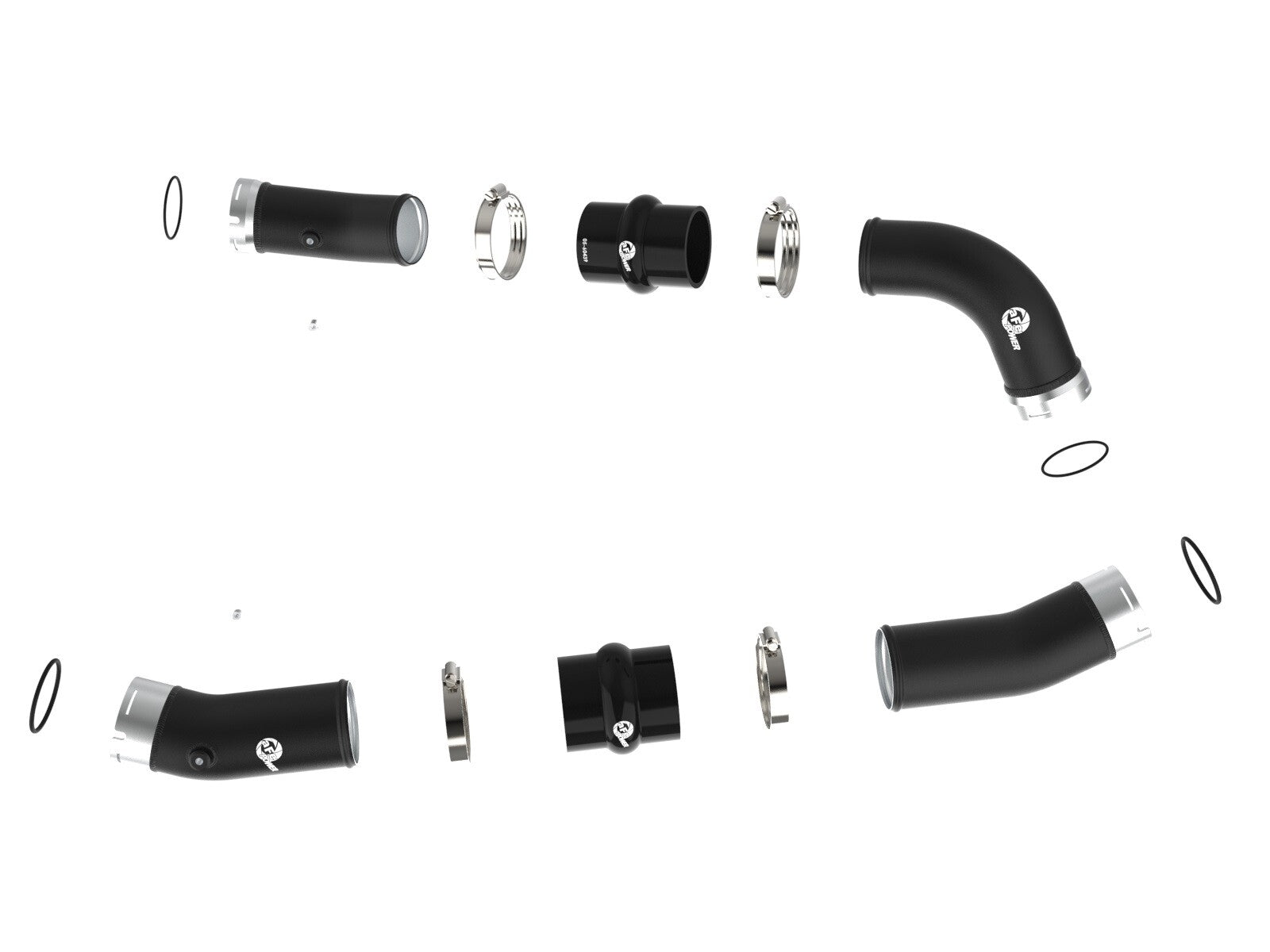 BladeRunner Aluminum Hot and Cold Charge Pipe Kit Toyota Tacoma 24-26 L4-2.4L Turbo