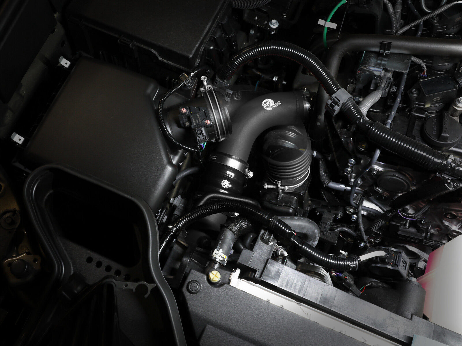 BladeRunner 2-1/2 Inch Aluminum Hot Charge Pipe Black Toyota Tacoma 24-26 L4-2.4L Turbo