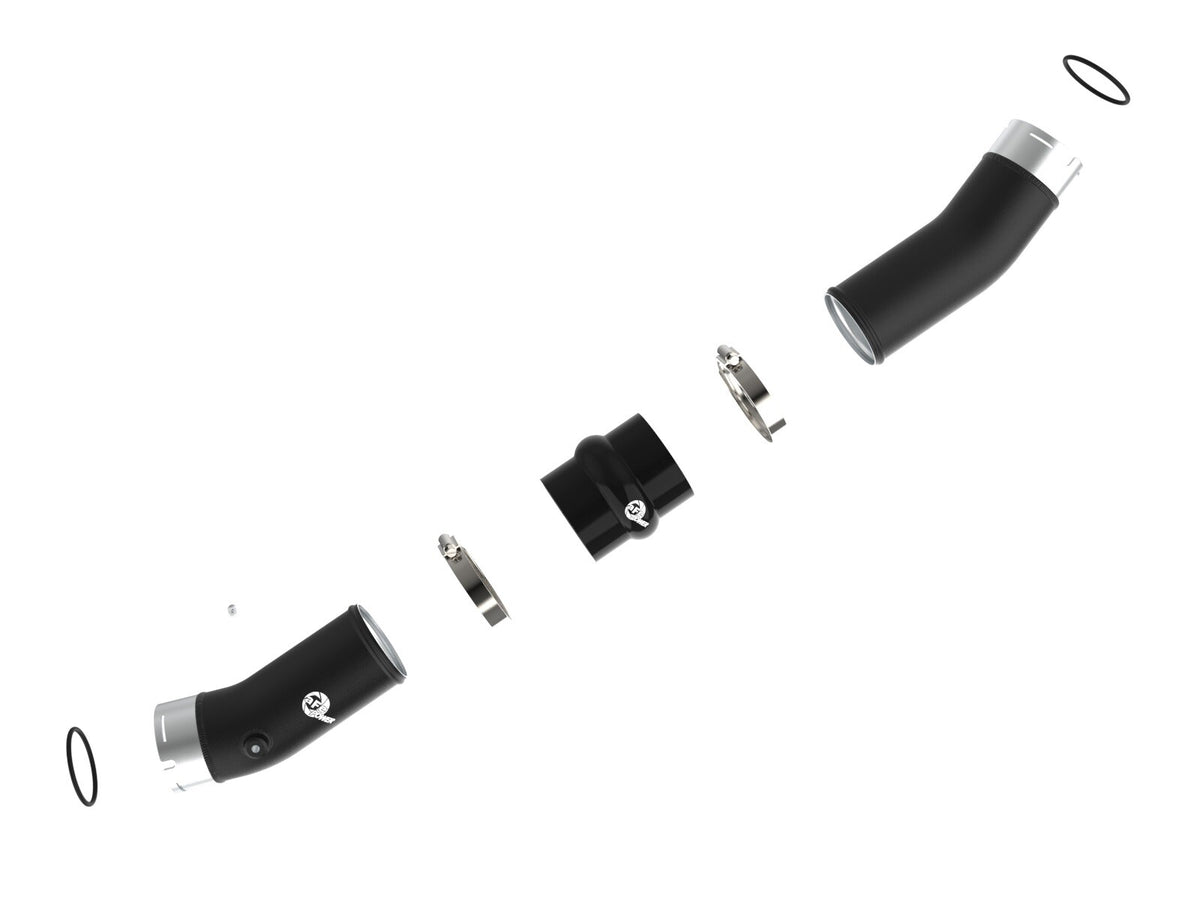 BladeRunner 3 Inch Aluminum Cold Charge Pipe Black Toyota Tacoma 24-26 L4-2.4L Turbo