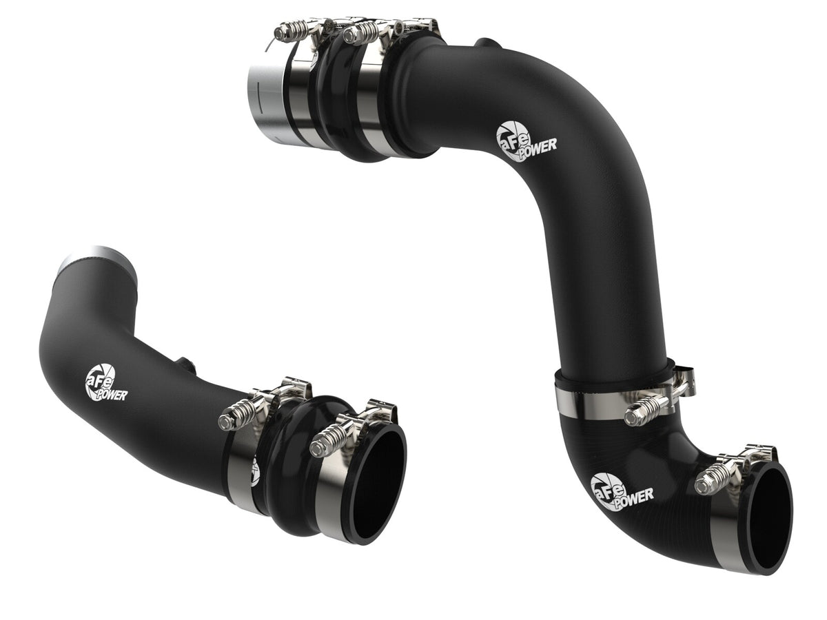 BladeRunner Aluminum Hot and Cold Charge Pipe Kit Ford Diesel Trucks 23-26 V8-6.7L Turbo Diesel