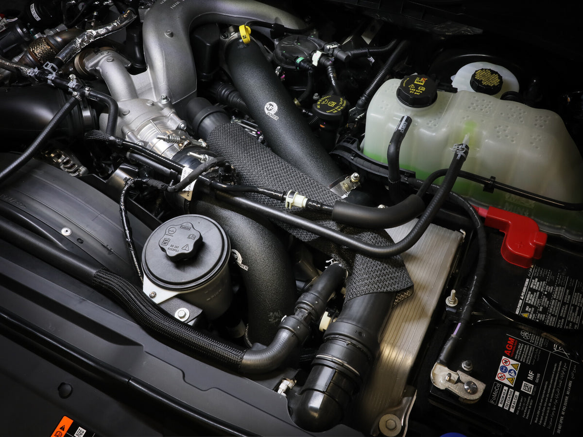 BladeRunner Aluminum Hot and Cold Charge Pipe Kit Ford Diesel Trucks 23-26 V8-6.7L Turbo Diesel