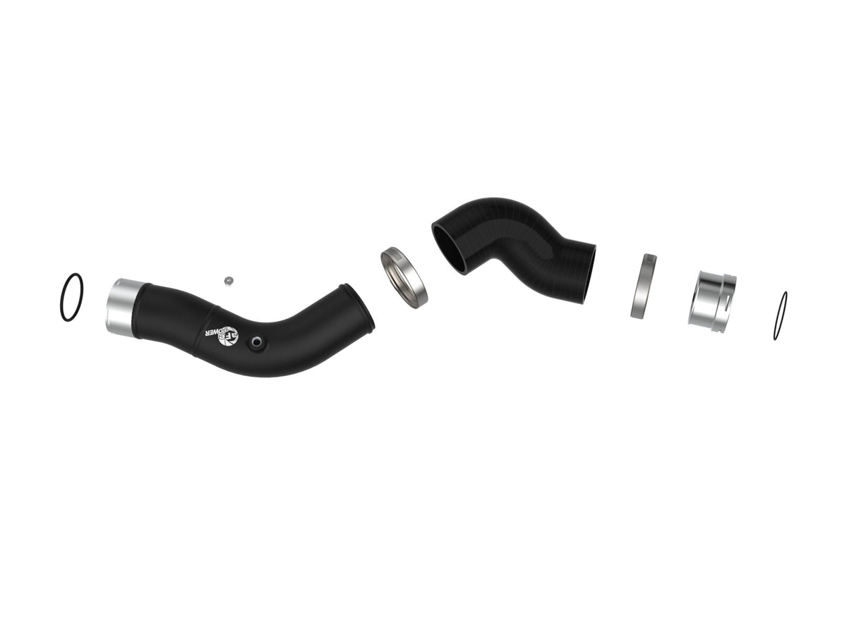 BladeRunner 2-1/2 Inch Aluminum Hot Charge Pipe Black GM Colorado/Canyon 23-26 L4-2.7L Turbo