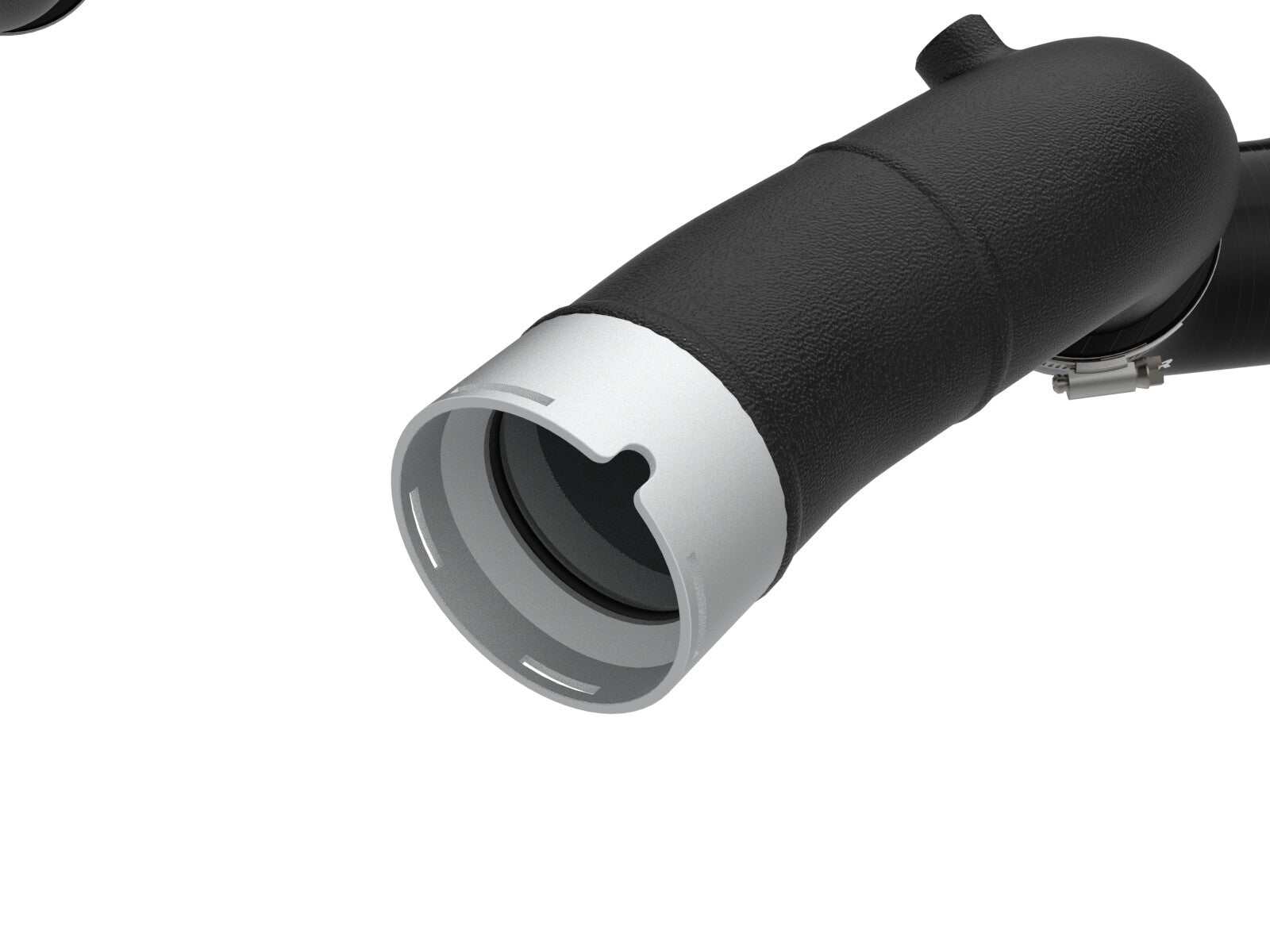 BladeRunner 2-1/2 Inch Aluminum Hot Charge Pipe Black GM Colorado/Canyon 23-26 L4-2.7L Turbo