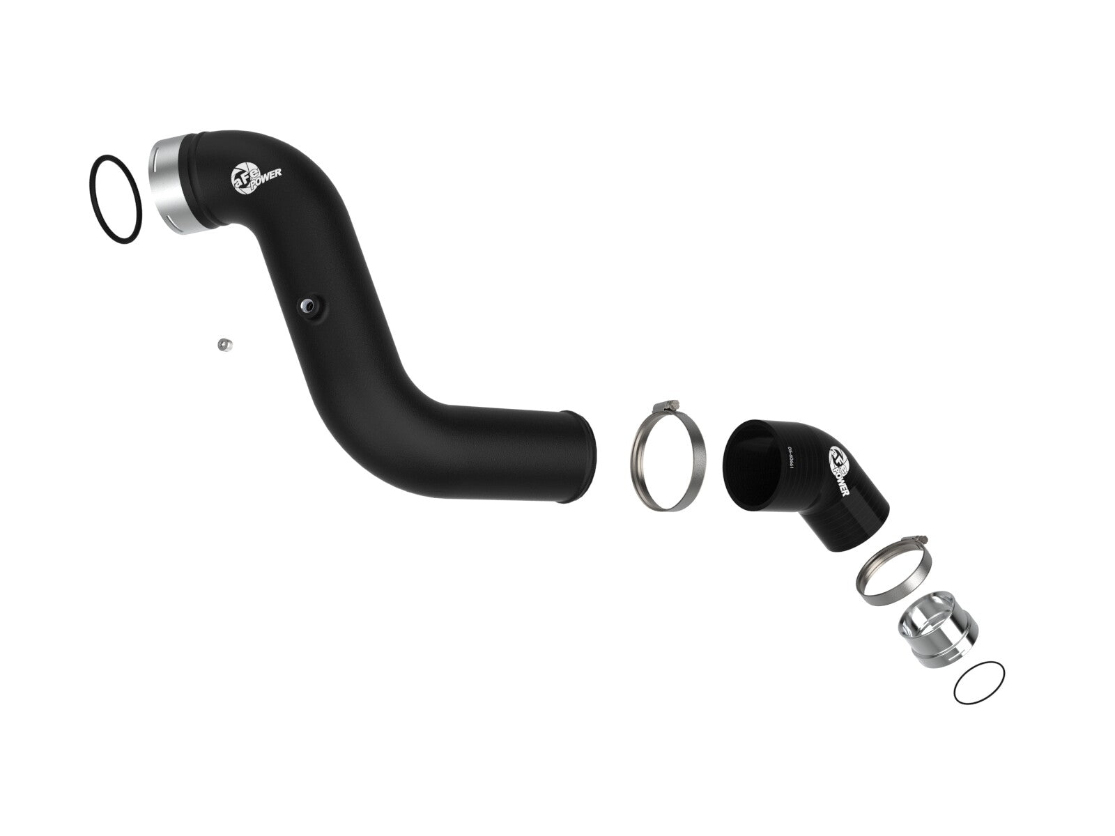 BladeRunner 3 Inch Aluminum Cold Charge Pipe Black GM Colorado/Canyon 23-26 L4-2.7L Turbo