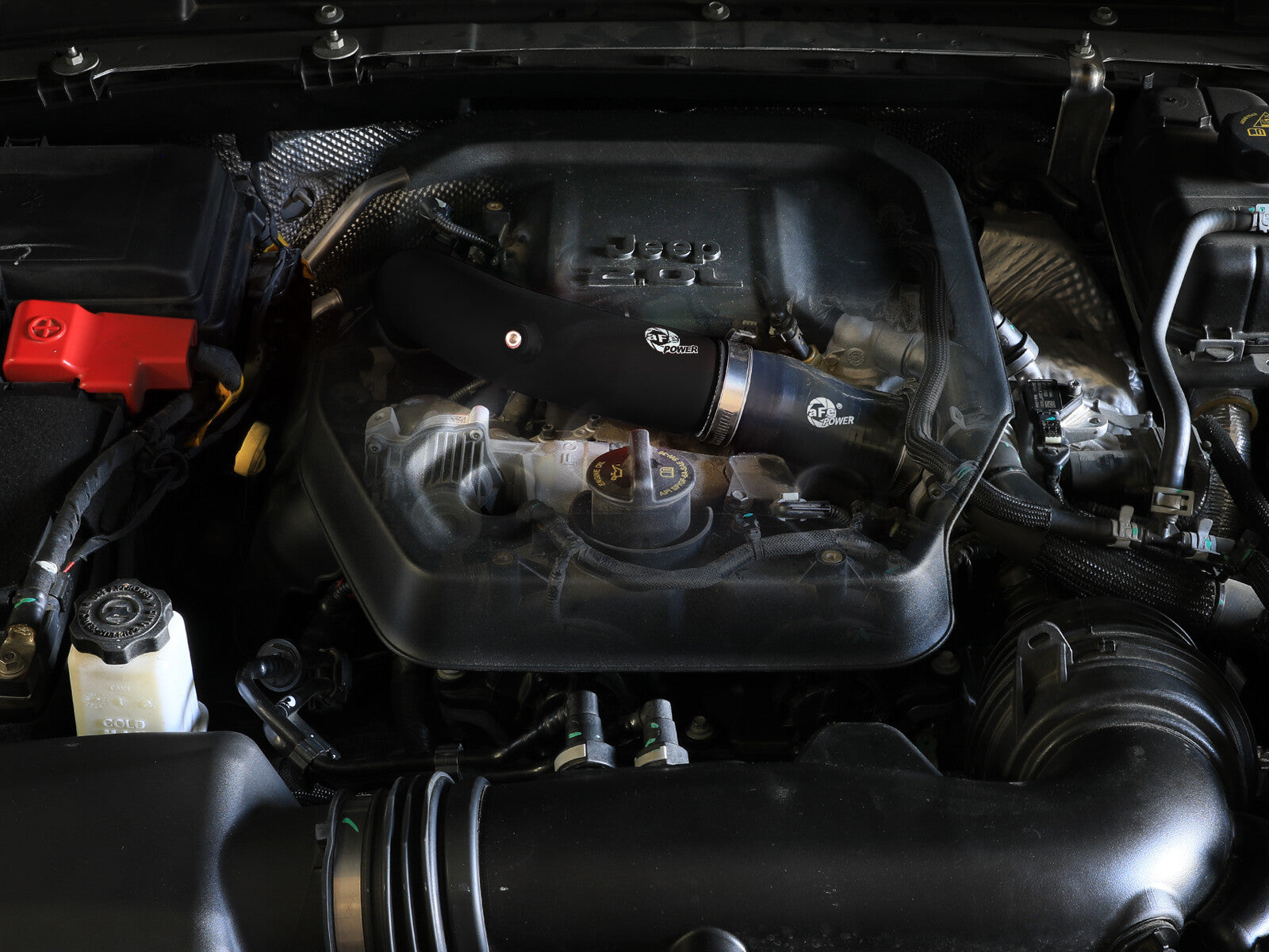 BladeRunner 2-1/2 Inch Aluminum Hot Charge Pipe Jeep Wrangler (Jl) 24-26 L4-2.0L Turbo