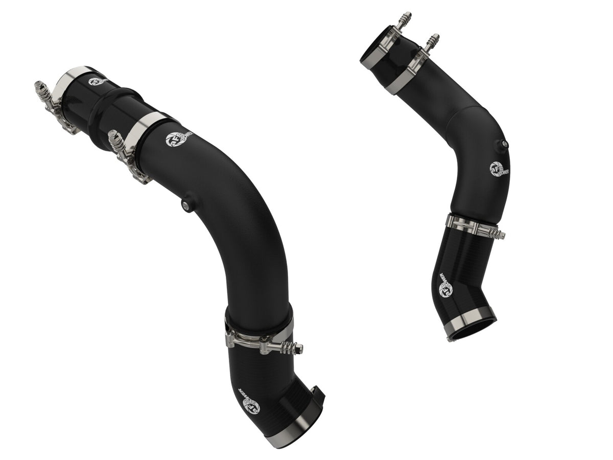 BladeRunner Aluminum Hot and Cold Charge Pipe Kit Black Ram Diesel Trucks 25-26 L6-6.7L Turbo Diesel