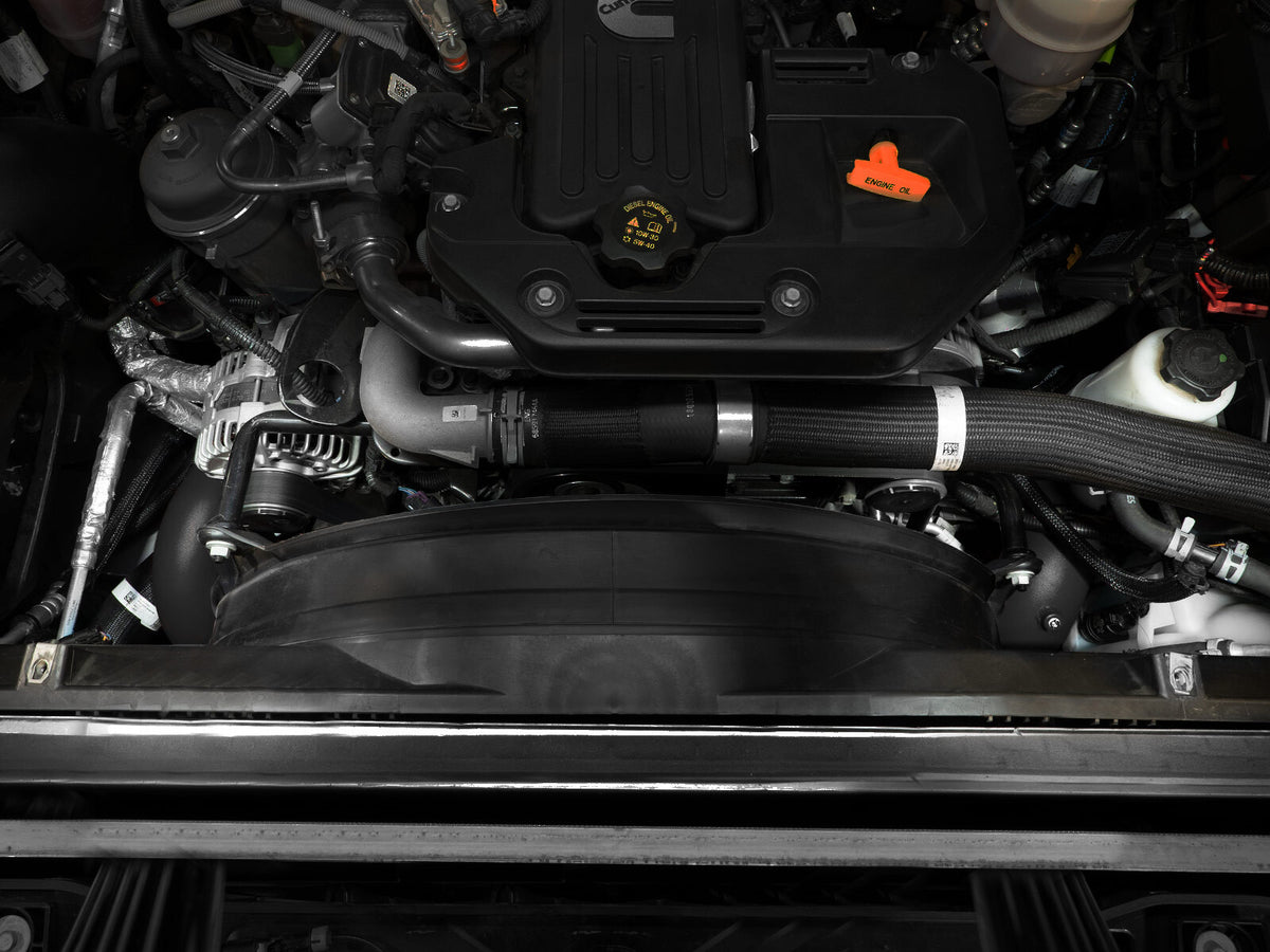 BladeRunner Aluminum Hot and Cold Charge Pipe Kit Black Ram Diesel Trucks 25-26 L6-6.7L Turbo Diesel
