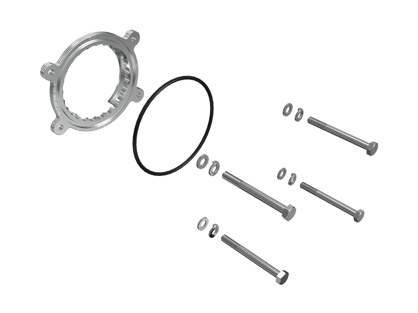 Silver Bullet Throttle Body Spacer Kit Ford Super Duty 23-25 V8-7.3L