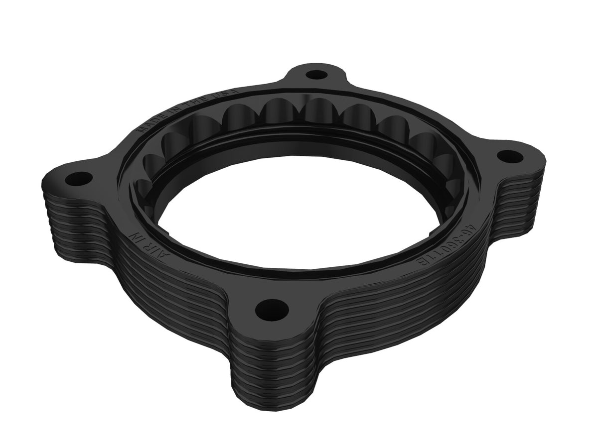 Silver Bullet Throttle Body Spacer Kit Black Nissan Frontier 20-26 V6-3.8L