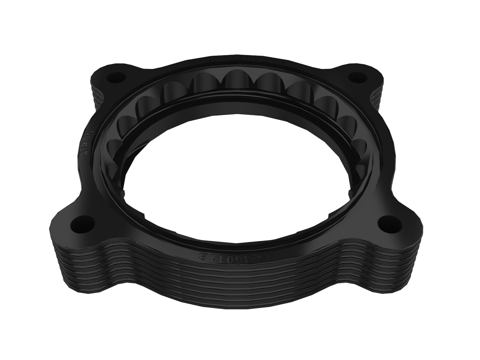 Silver Bullet Throttle Body Spacer Kit Black Nissan Frontier 20-26 V6-3.8L
