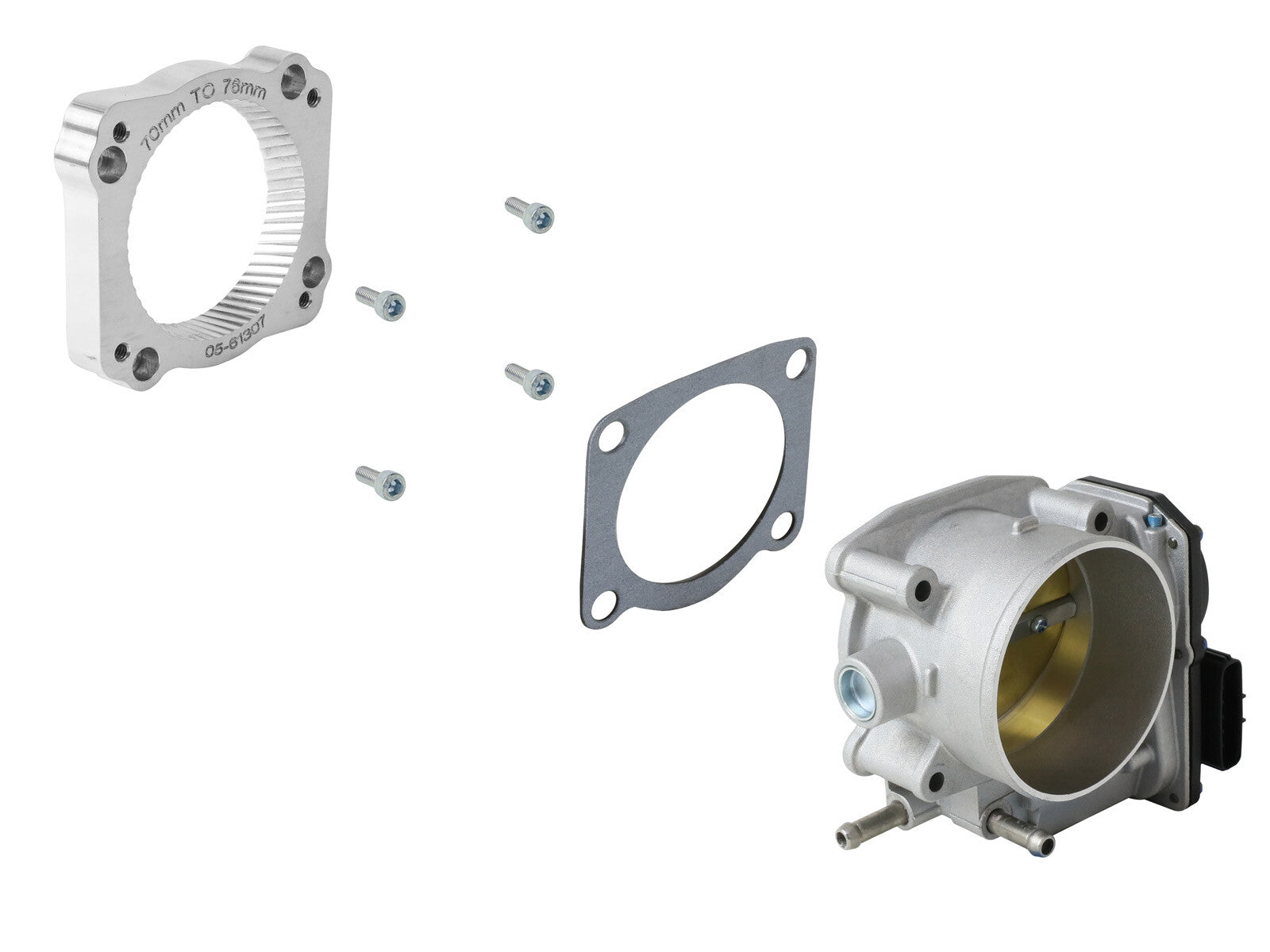 76mm Throttle Body Toyota 4Runner/Fj/Tundra 10-23 (1GR-Fe Dual Vvt-i)/Tacoma 16-23 (2GR-Fks)