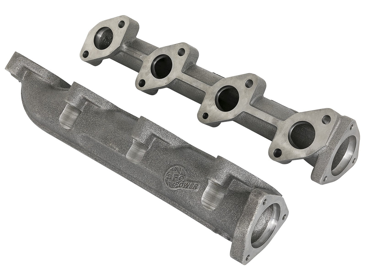 BladeRunner Ported Ductile Iron Exhaust Manifold Ford Diesel Trucks 08-10 V8-6.4L Turbo Diesel