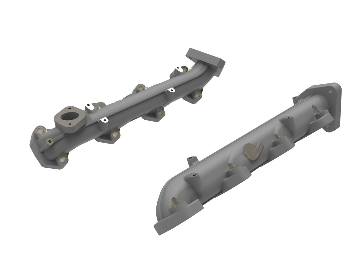 BladeRunner Ported Ductile Iron Exhaust Manifold Ford Diesel Trucks 11-14 V8-6.7L Turbo Diesel