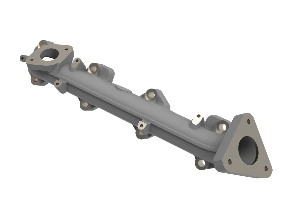 BladeRunner Ported Ductile Iron Exhaust Manifold Ford Diesel Trucks 11-14 V8-6.7L Turbo Diesel