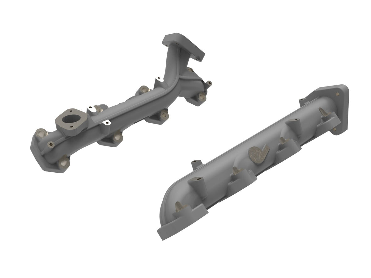 BladeRunner Ported Ductile Iron Exhaust Manifold Ford Diesel Trucks 15-19 V8-6.7L Turbo Diesel