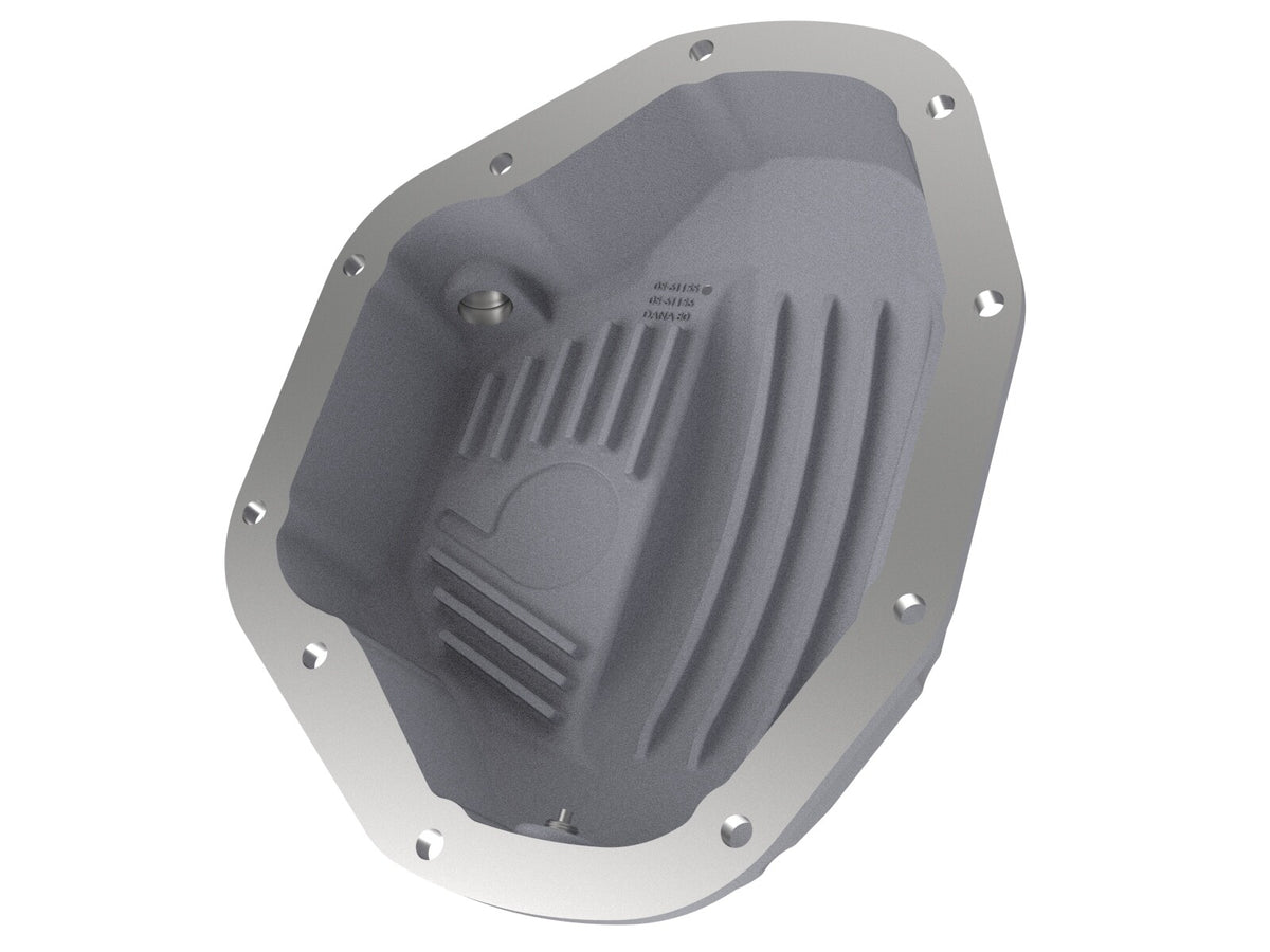 Street Series Rear Differential Cover Raw w/ Machined Fins Dodge Diesel Trucks 94-02/Ford Diesel Trucks 99-07