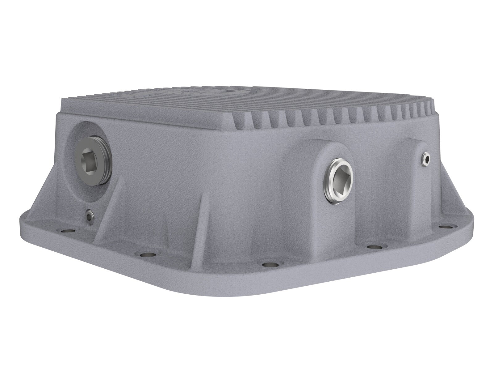 Street Series Rear Differential Cover Raw w/ Machined Fins Ford F-150 97-23 (9.75-12)