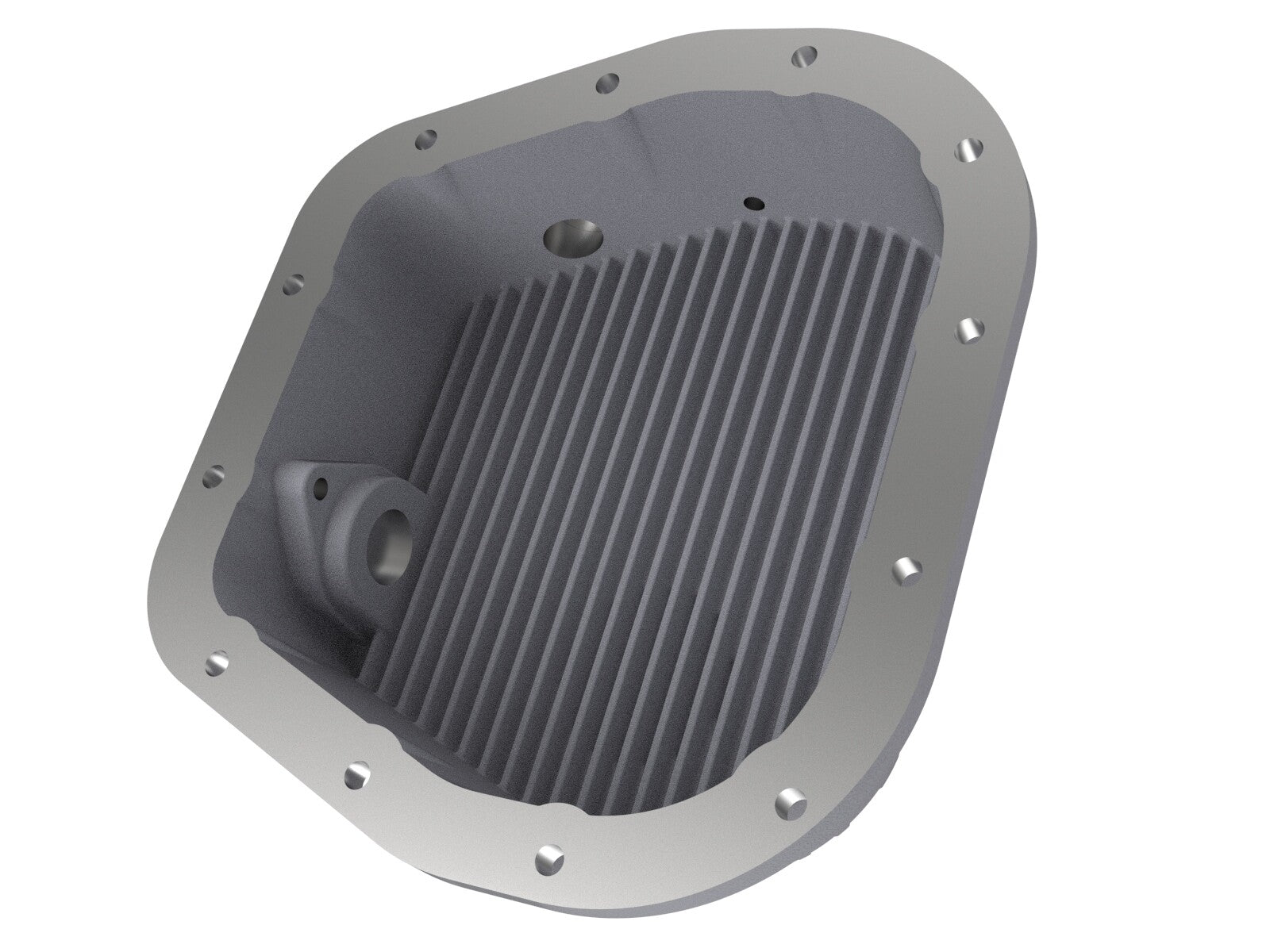 Street Series Rear Differential Cover Raw w/ Machined Fins Ford F-150 97-23 (9.75-12)