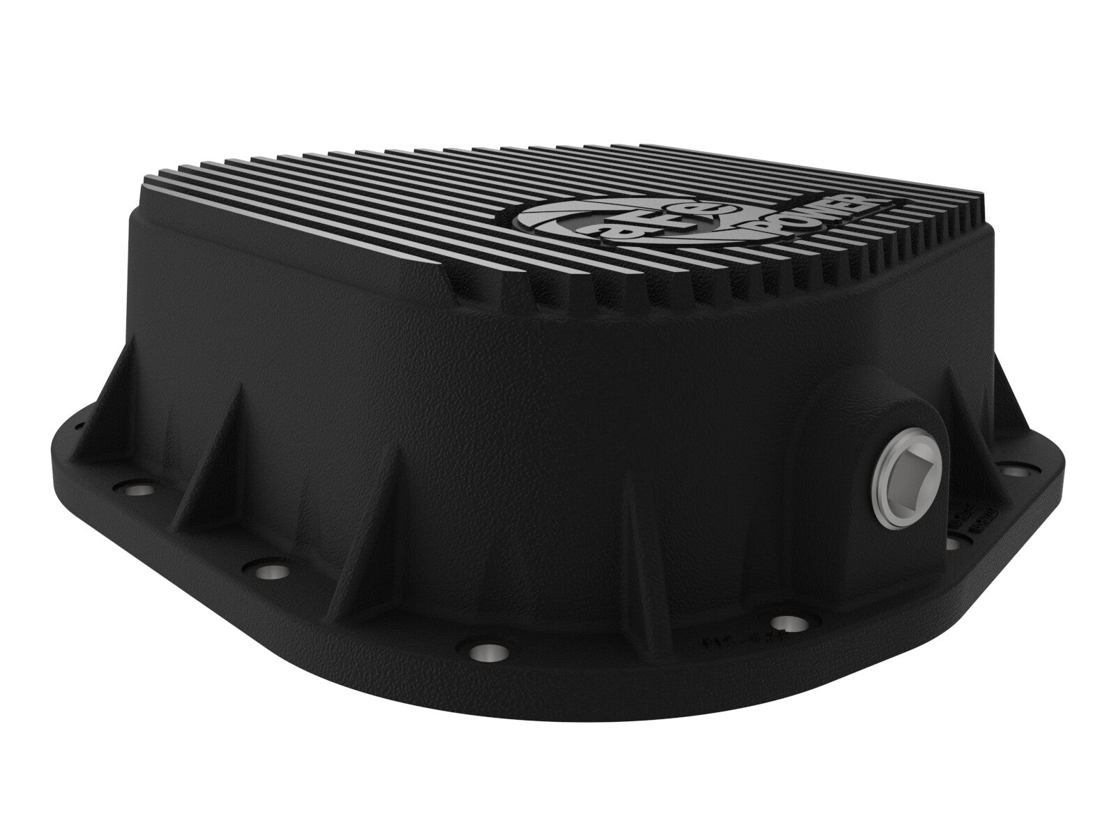 Pro Series Rear Differential Cover Black w/ Machined Fins Ford F-150 97-23 (9.75-12)