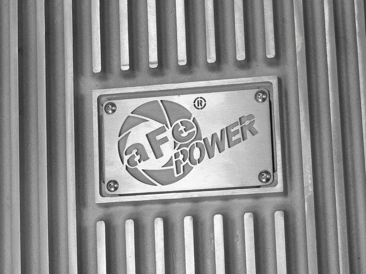 Street Series Transmission Pan Raw w/ Machined Fins Ford Super Duty Trucks 11-21 (6R140 Transmission)