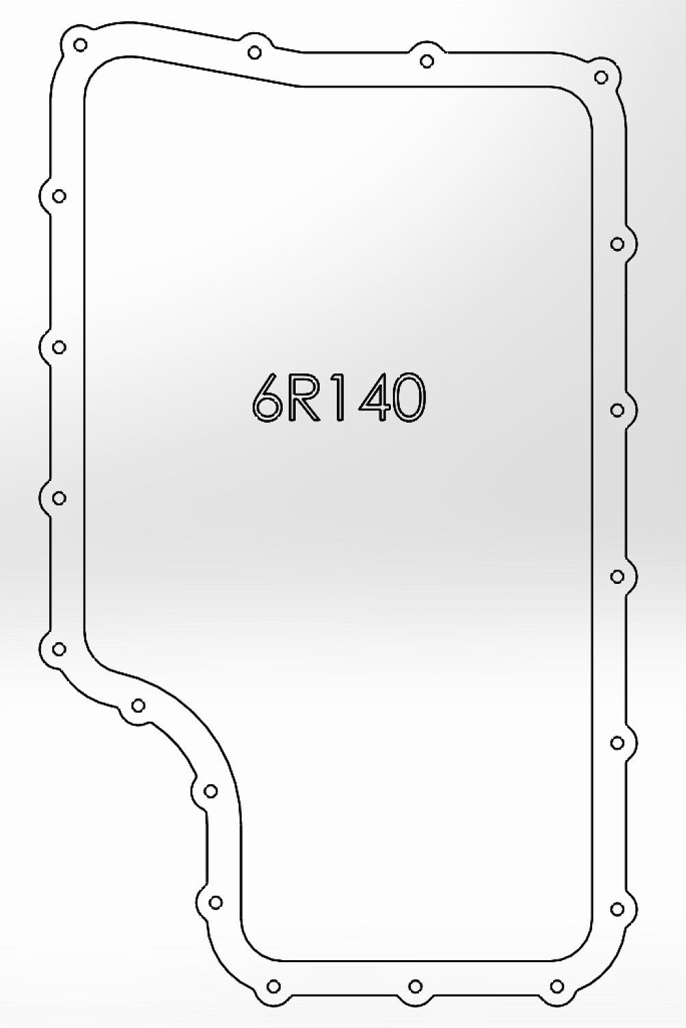 Pro Series Transmission Pan Black w/ Machined Fins Ford Super Duty Trucks 11-21 (6R140 Transmission)