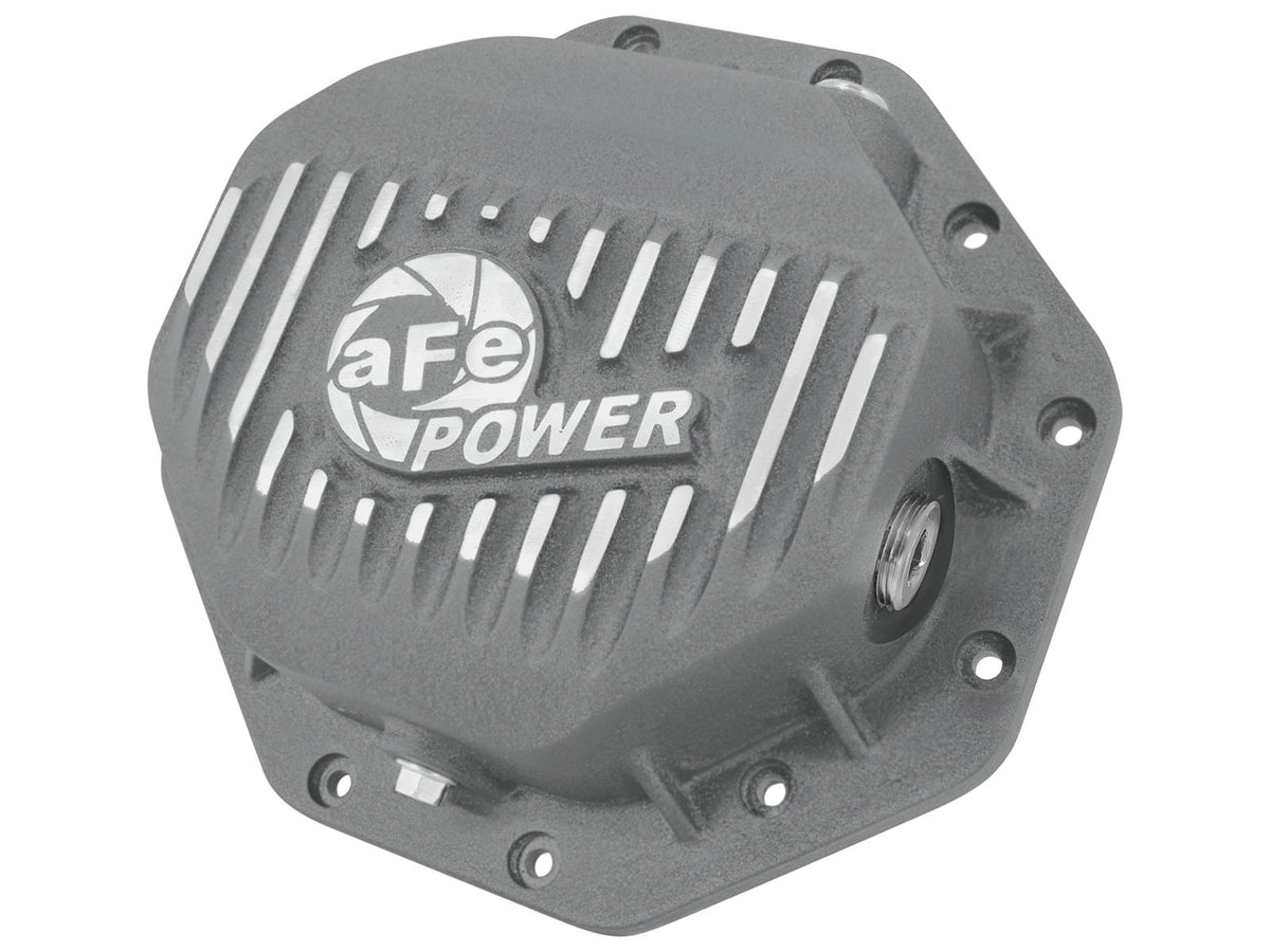Street Series Rear Differential Cover Raw w/ Machined Fins Dodge 1500 94-18/Ram EcoDiesel 14-22 (Corporate 9.25-12)