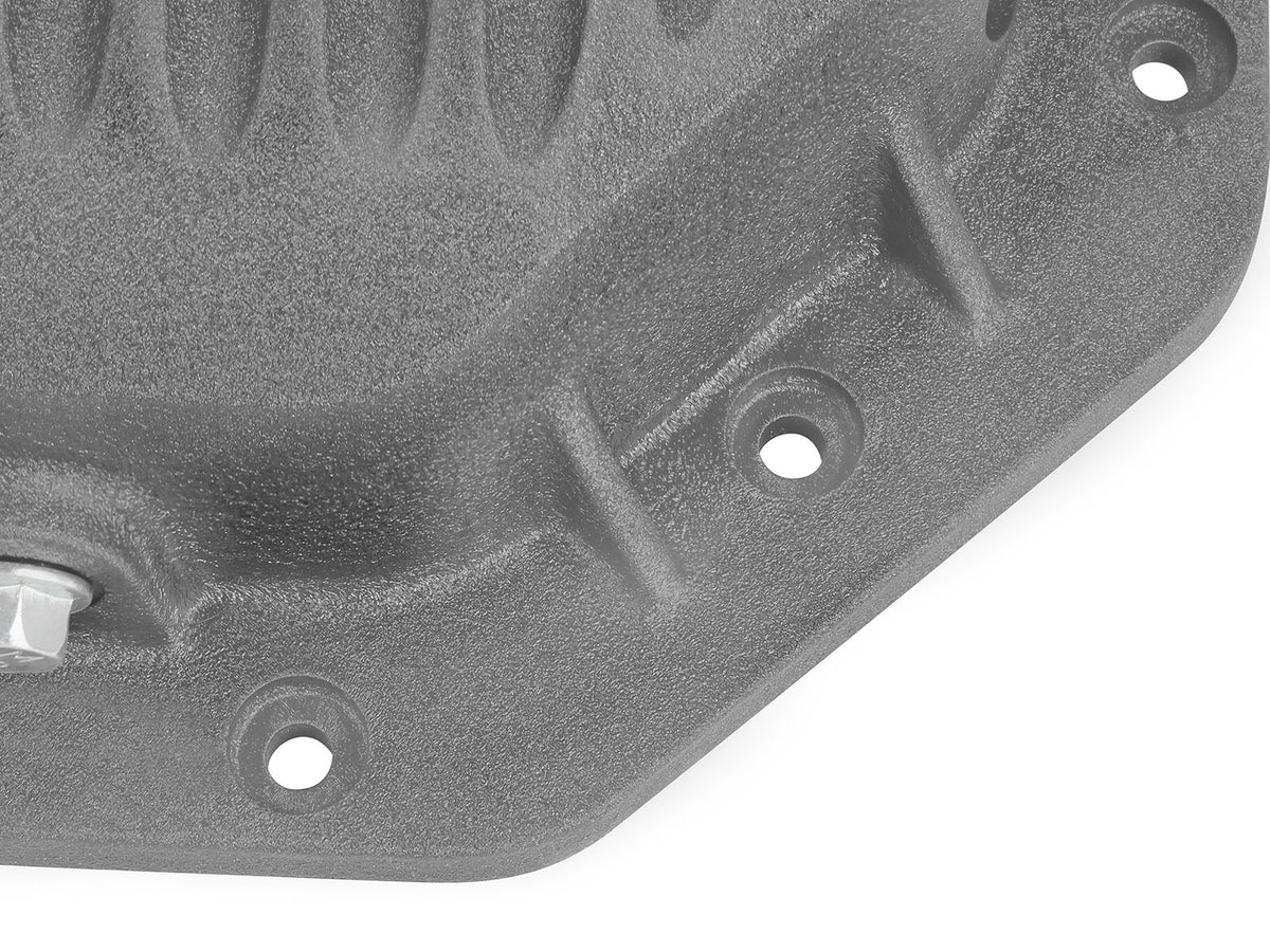 Street Series Rear Differential Cover Raw w/ Machined Fins Dodge 1500 94-18/Ram EcoDiesel 14-22 (Corporate 9.25-12)