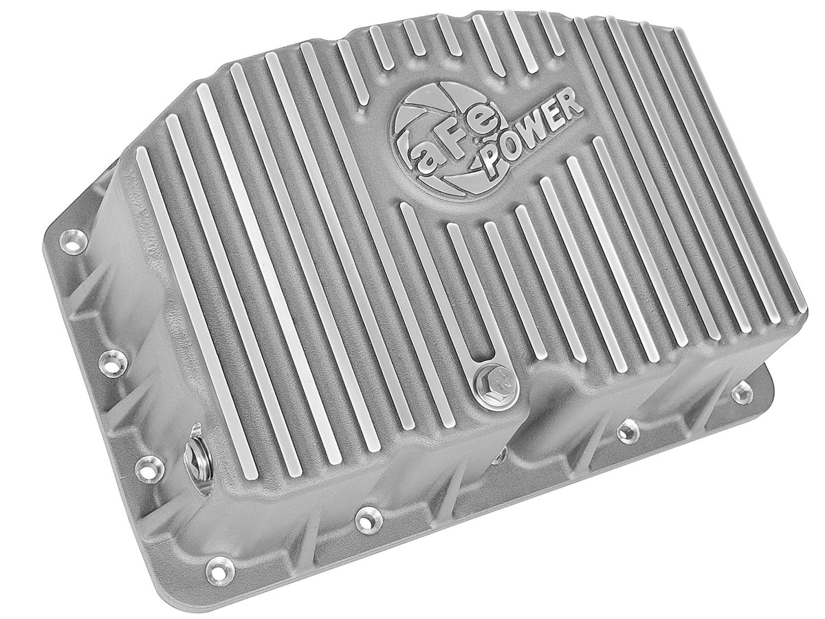 Street Series Engine Oil Pan Raw w/ Machined Fins Ford Diesel Trucks 11-26 V8-6.7L Turbo Diesel