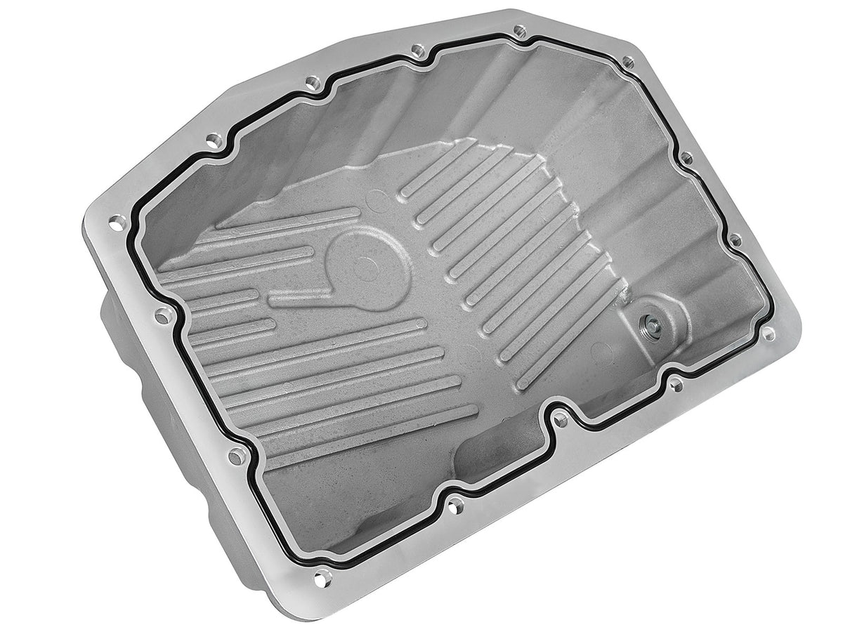 Street Series Engine Oil Pan Raw w/ Machined Fins Ford Diesel Trucks 11-26 V8-6.7L Turbo Diesel