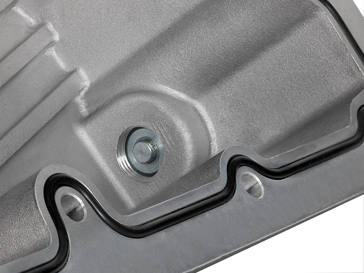 Street Series Engine Oil Pan Raw w/ Machined Fins Ford Diesel Trucks 11-26 V8-6.7L Turbo Diesel