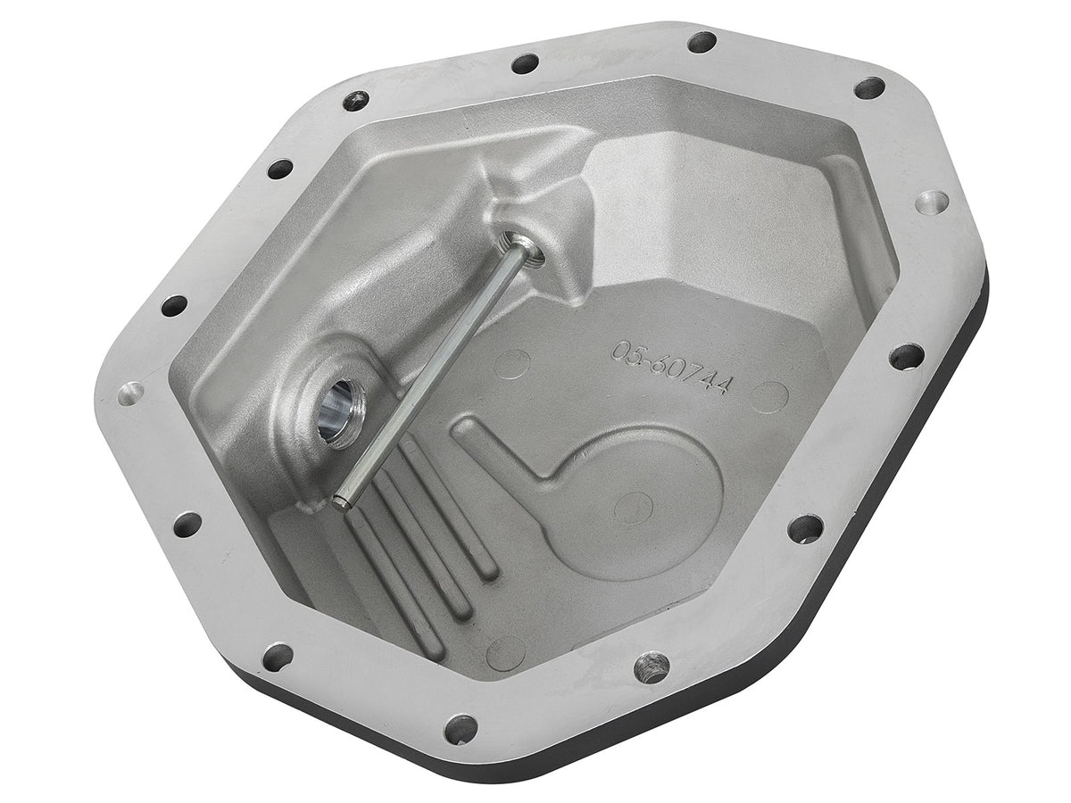 Pro Series Rear Differential Cover Black w/ Machined Fins Ford Diesel Trucks 17-23 V8-6.7L Turbo Diesel (Dana M275-14)