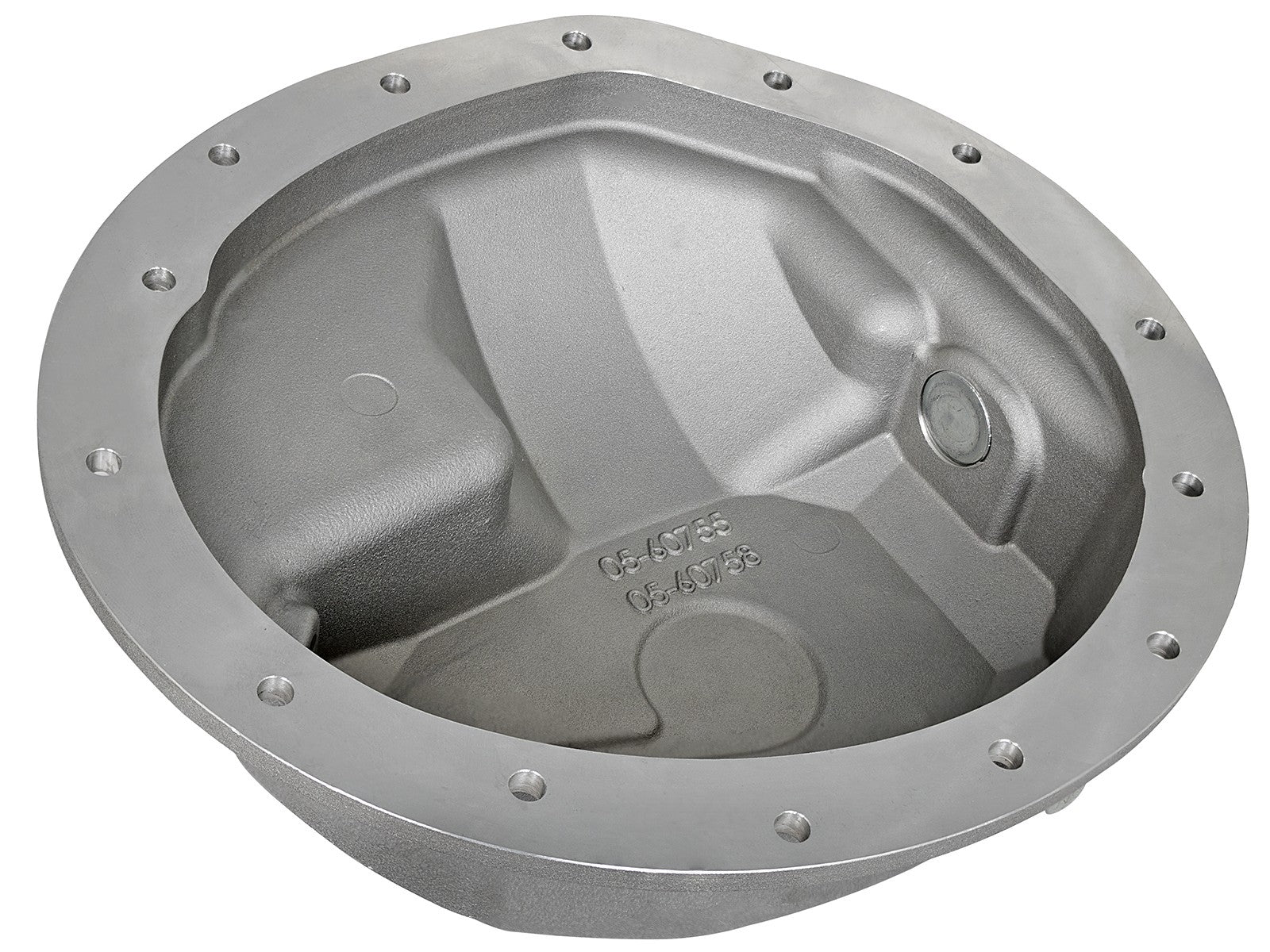 Street Series Rear Differential Cover Raw w/ Machined Fins Nissan Titan Xd 16-19 V8-5.0L Turbo Diesel (Aam 9.5-14)