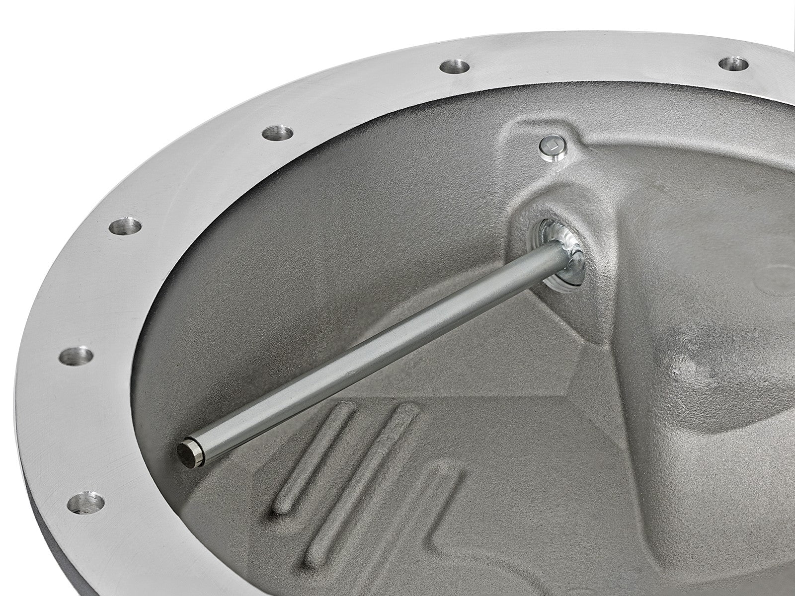 Pro Series Rear Differential Cover Black w/ Machined Fins Nissan Titan Xd 16-19 V8-5.0L Turbo Diesel (Aam 9.5-14)
