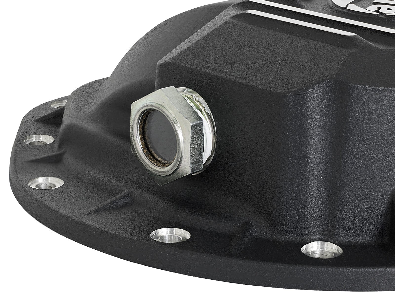 Pro Series Rear Differential Cover Black w/ Machined Fins Nissan Titan Xd 16-19 V8-5.0L Turbo Diesel (Aam 9.5-14)